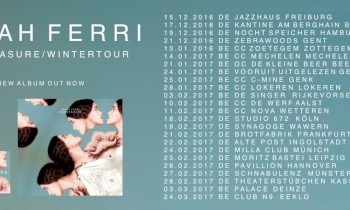 SARAH FERRI | Nochtspeicher, Hamburg  POSTPONE 1.3.2017 !!